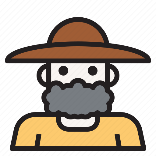 Farmer, avatar, face, profile icon - Download on Iconfinder