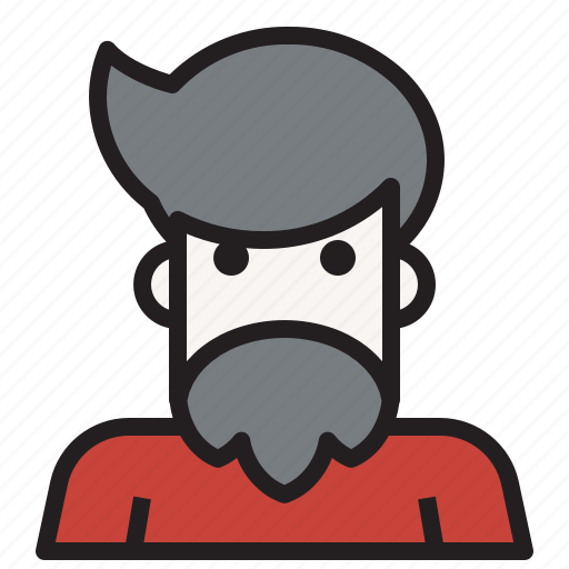 Hipster, man, avatar, face, profile icon - Download on Iconfinder