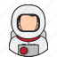 astronaut, avatar, space 