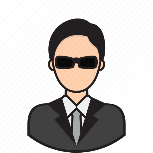 Avatar, bodyguard, occupation, protect, security icon - Download on Iconfinder