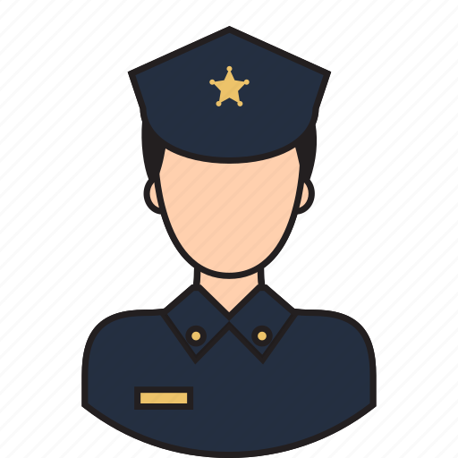 Avatar, guard, hat, police, safety icon - Download on Iconfinder