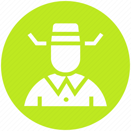 Avatar, cowboy, hat, human, man, secretive, spy icon - Download on Iconfinder