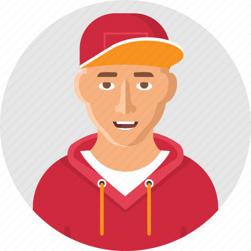 Avatar, boy, cap, rapper, user, winter, young icon - Download on Iconfinder