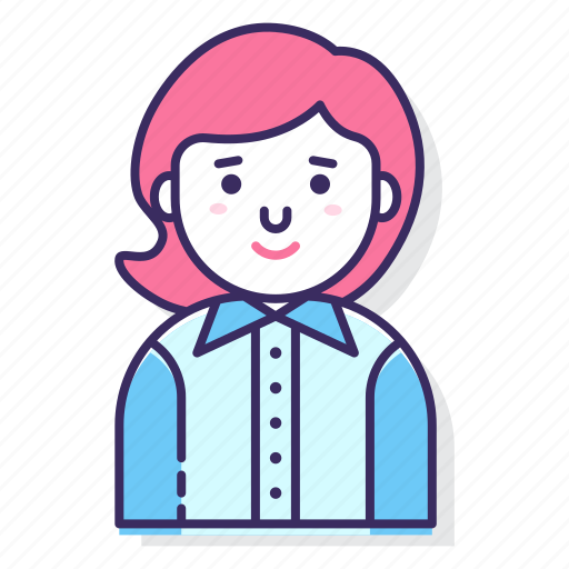 Account, avatar, character, female, person, user, woman icon - Download on Iconfinder