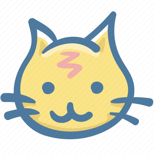 Animal, avatar, cat, doodle icon - Download on Iconfinder