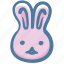 animal, bunny, doodle, rabbit 