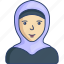 avatar, girl, hijab, islam, mosleam, profile, woman, muslim, indonesia 