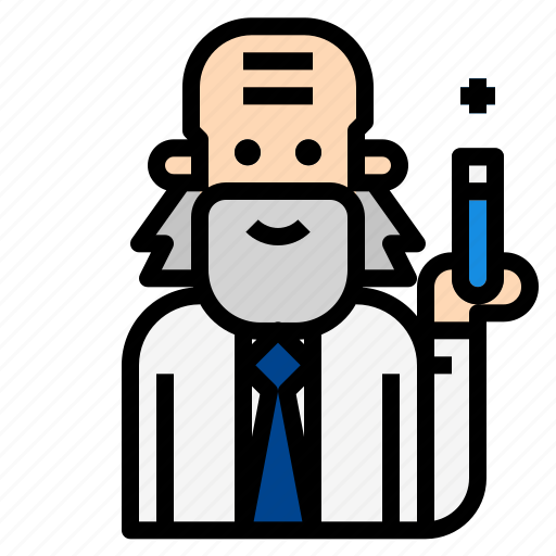 Doctor, lab, laboratory, microscope, research, scientist icon - Download on Iconfinder