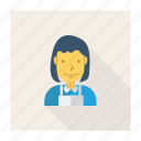 avatar, business, chef, girl, person, profile, user