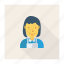 avatar, business, chef, girl, person, profile, user 
