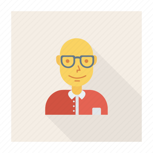 Avatar, business, glasses, old, person, profile, user icon - Download on Iconfinder