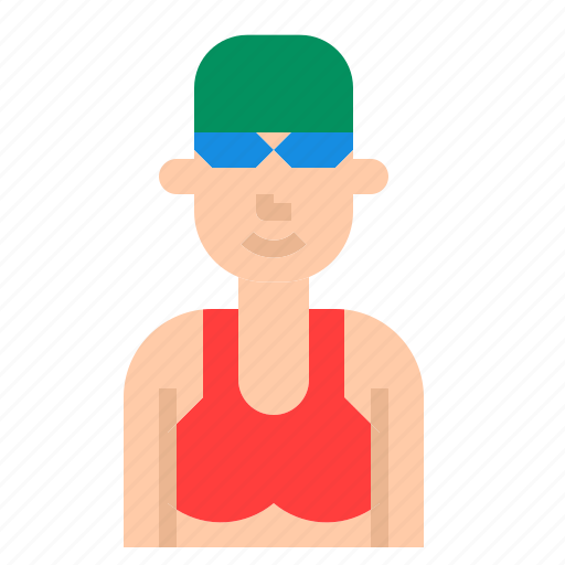 Female, swimming icon - Download on Iconfinder on Iconfinder