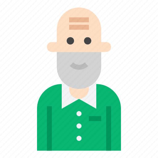 Elderly, man, old, senior icon - Download on Iconfinder