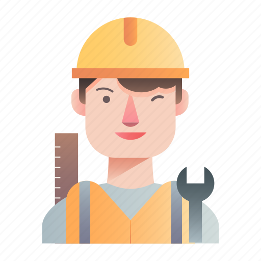 Engineer, engineering, industry, maintenance, professional, worker icon - Download on Iconfinder