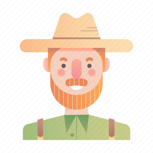Farmer, man, occupation, profession, woodwork, worker, workshop icon - Download on Iconfinder