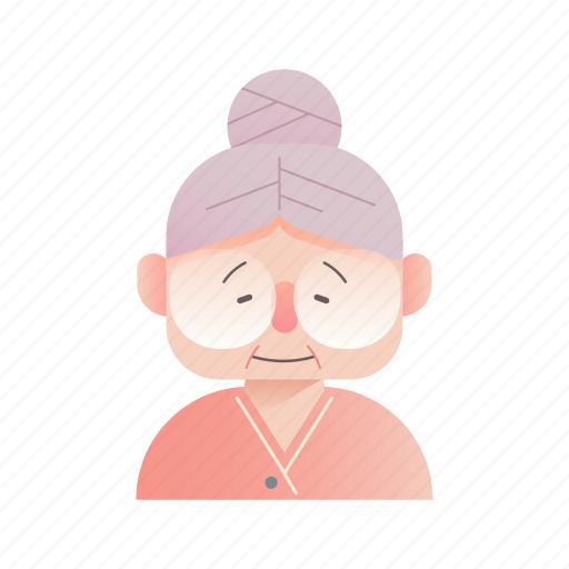 Aged, female, grandmother, retired, retirement, senior, woman old icon - Download on Iconfinder