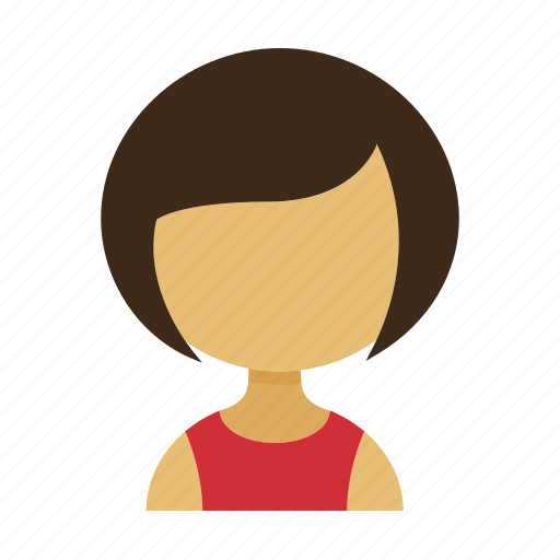 Female, girl, woman, avatar icon - Download on Iconfinder
