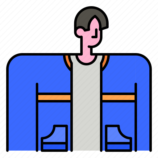 Man, avatar, jacket, user, profile, young, guy icon - Download on Iconfinder