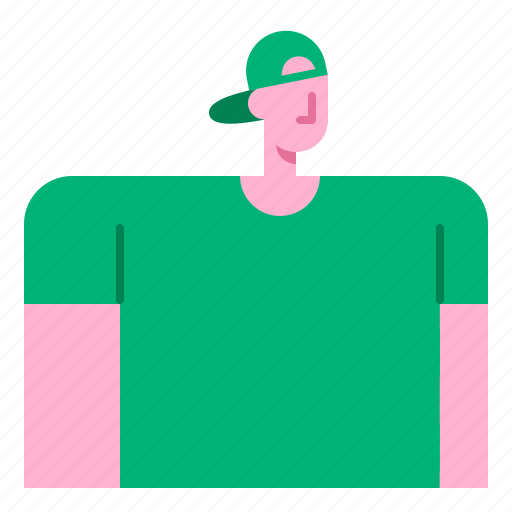 Man, avatar, boy, cap, character, people, profile icon - Download on Iconfinder