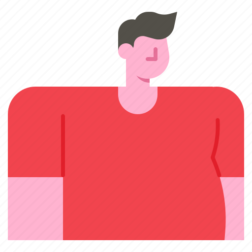 Man, avatar, male, fat, person, adult, guy icon - Download on Iconfinder