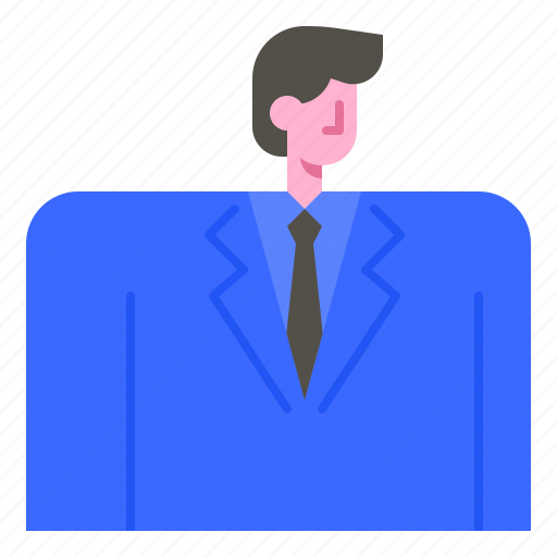Man, avatar, male, suit, boss, employee, business icon - Download on Iconfinder