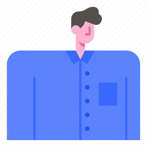 Man, avatar, person, user, male, shirt, profile icon - Download on Iconfinder