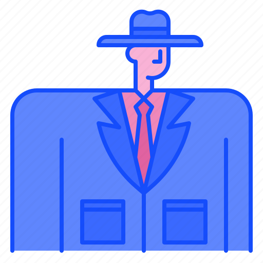 Man, avatar, coat, hat, user, guy, people icon - Download on Iconfinder