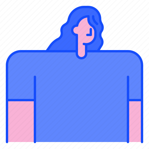Man, avatar, male, adult, young, long, hair icon - Download on Iconfinder