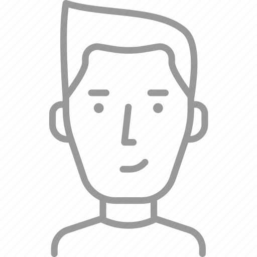 Avatar, hair, male, man, profile, style icon - Download on Iconfinder