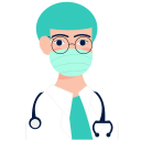 doctor, man, nurse, hospital, profile, medical, user, male, person