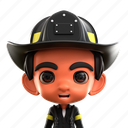 male, firefighter, account, boy, man, person, people, avatar, user