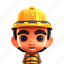 worker, man, person, construction, people, office, user, employee, avatar 