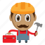 avatar, builder, chibi, handyman, profession 