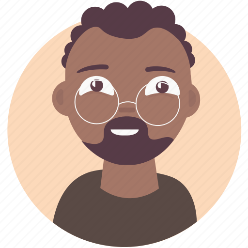 Black, male, african, afroamerican, people, avatar, profile icon - Download on Iconfinder