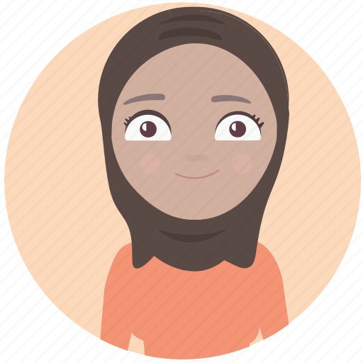 Muslim, women, avatar, user, girl, profile, female icon - Download on Iconfinder