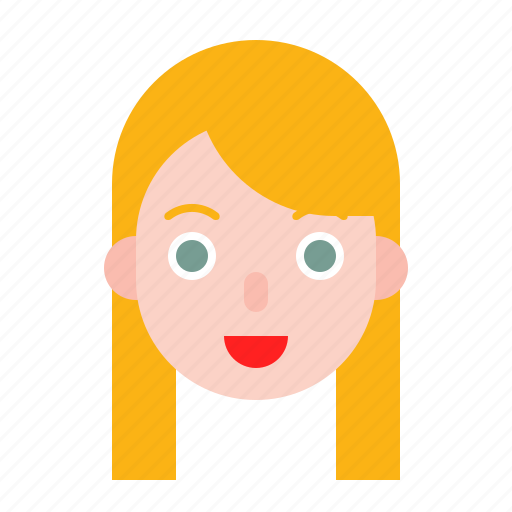 Avatar, caucasian, female, girl, teenage, user icon - Download on Iconfinder