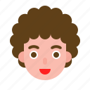 afro, avatar, face, people, user