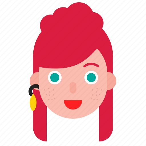 Avatar, cute, girl, red hair, sexy, teenage icon - Download on Iconfinder