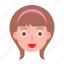 avatar, cute, female, girl, profile 