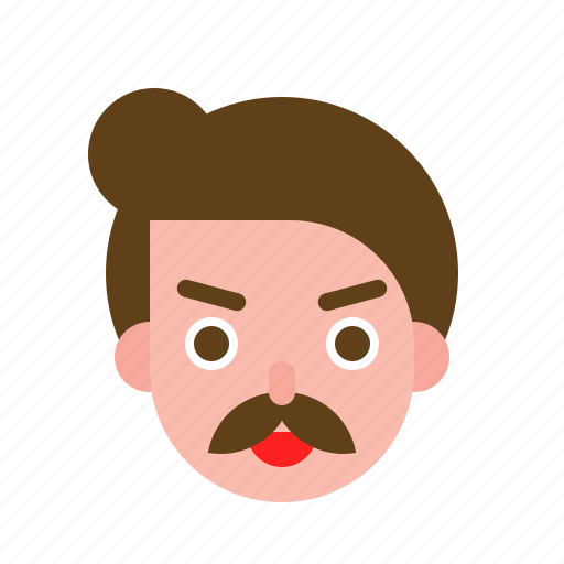 Avatar Man Mustache Profile Uncle Icon Download On Iconfinder