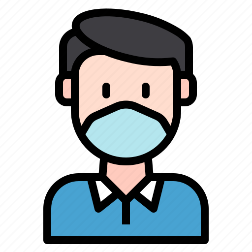 People, medical, mask, character, masks, man, male icon - Download on Iconfinder