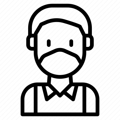 People, character, masks, man, mask, medical, male icon - Download on Iconfinder