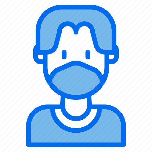 Person, avatar, maskcharacter, people, medical, profile, masks icon - Download on Iconfinder
