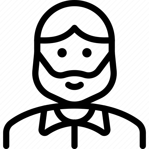 Beard, man, people icon - Download on Iconfinder