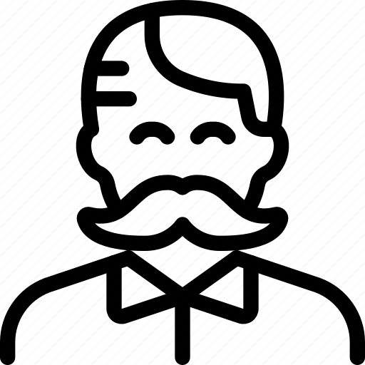 Man, moustache, people icon - Download on Iconfinder