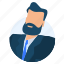 avatar, businessman, man, people, profile, social, user account 