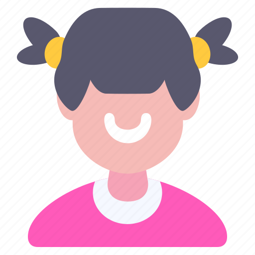 Child, woman, girl, people, avatar icon - Download on Iconfinder