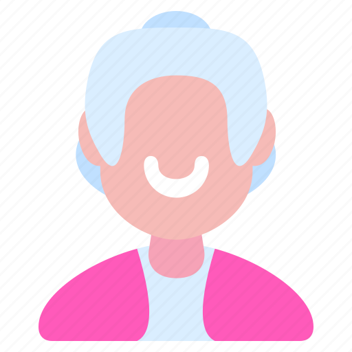 Grandmother, grandma, grandparents, people, avatar icon - Download on Iconfinder