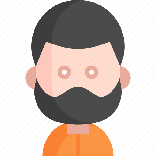 Man, person, moustache, beard, user, boy, avatar icon - Download on Iconfinder