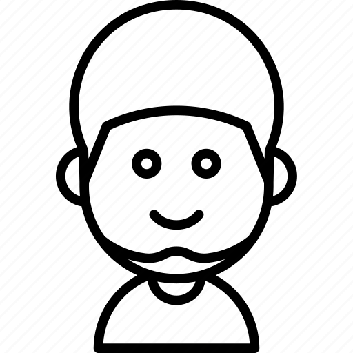 Man, beard, user, boy, avatar, person icon - Download on Iconfinder